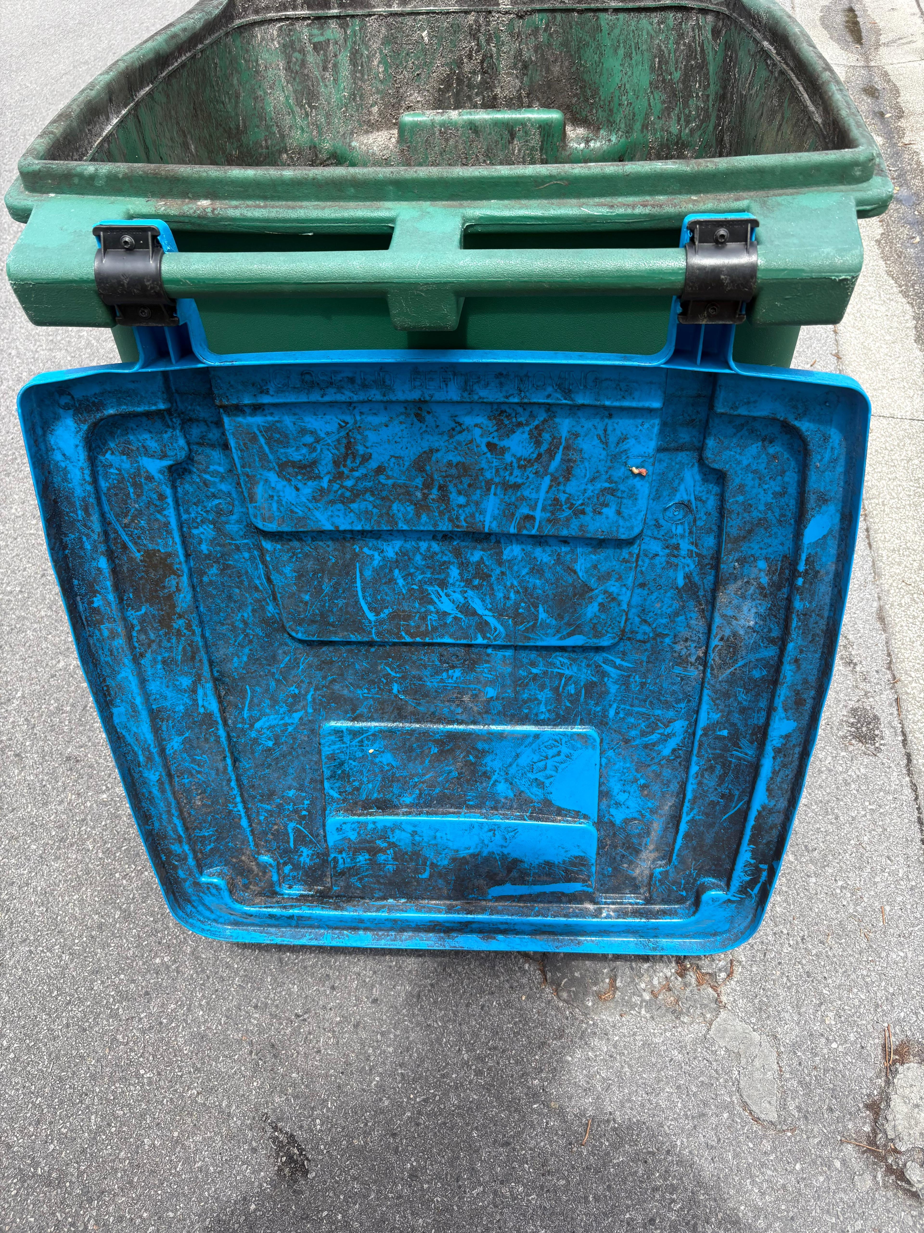Trash Can Before Cleaning 1