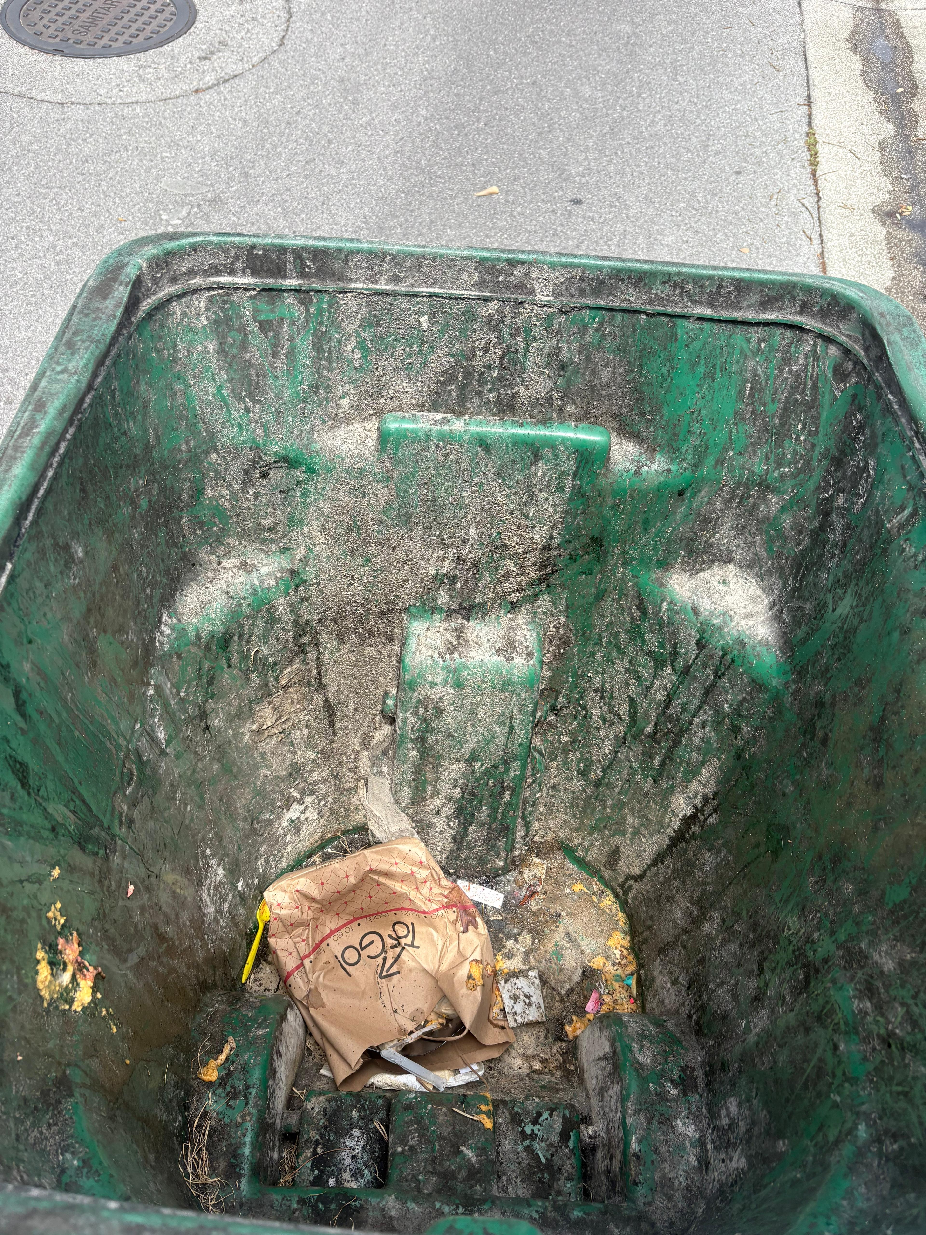 Trash Can Before Cleaning 2